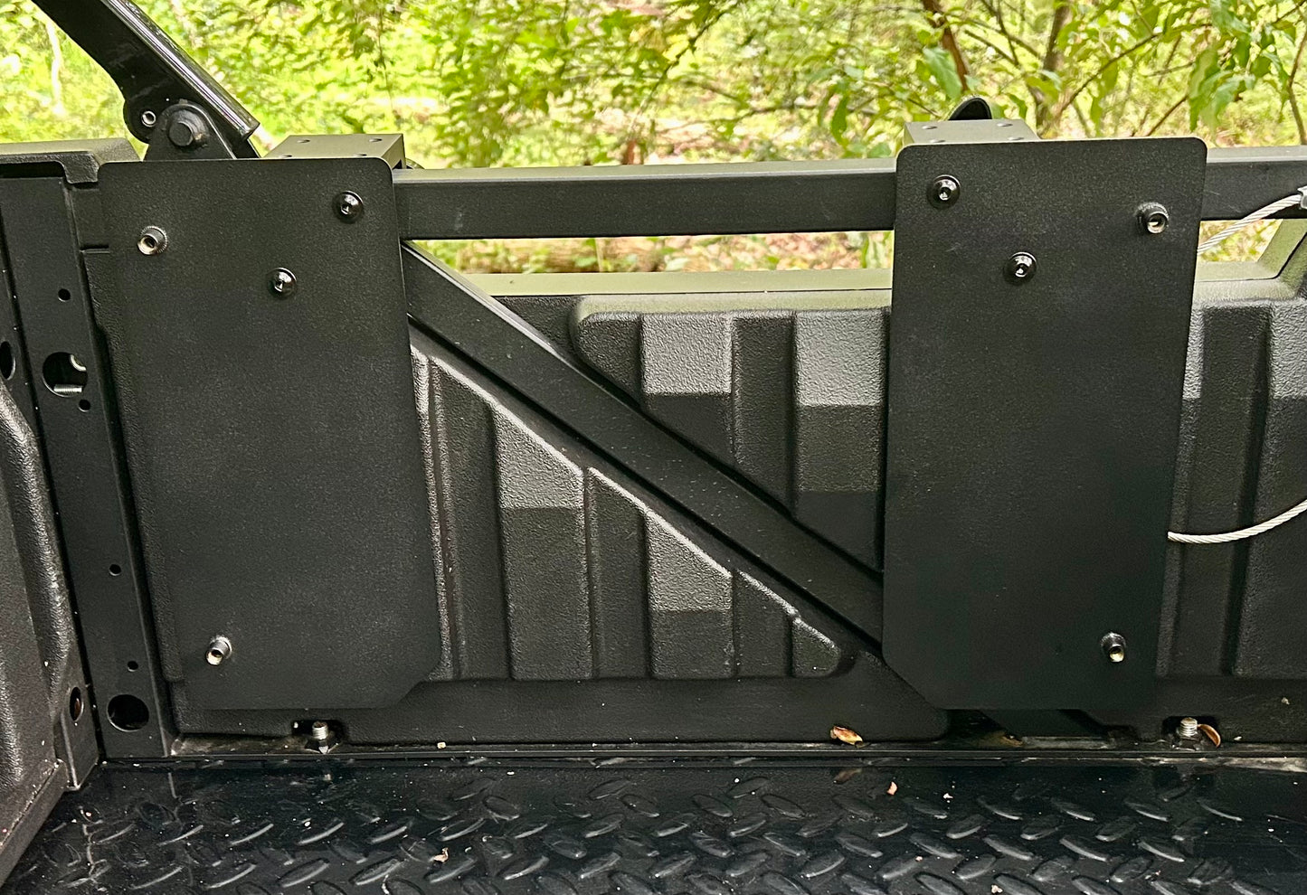 Kawasaki Mule Pro Bed Mount for Small Milwaukee PackOut Plate