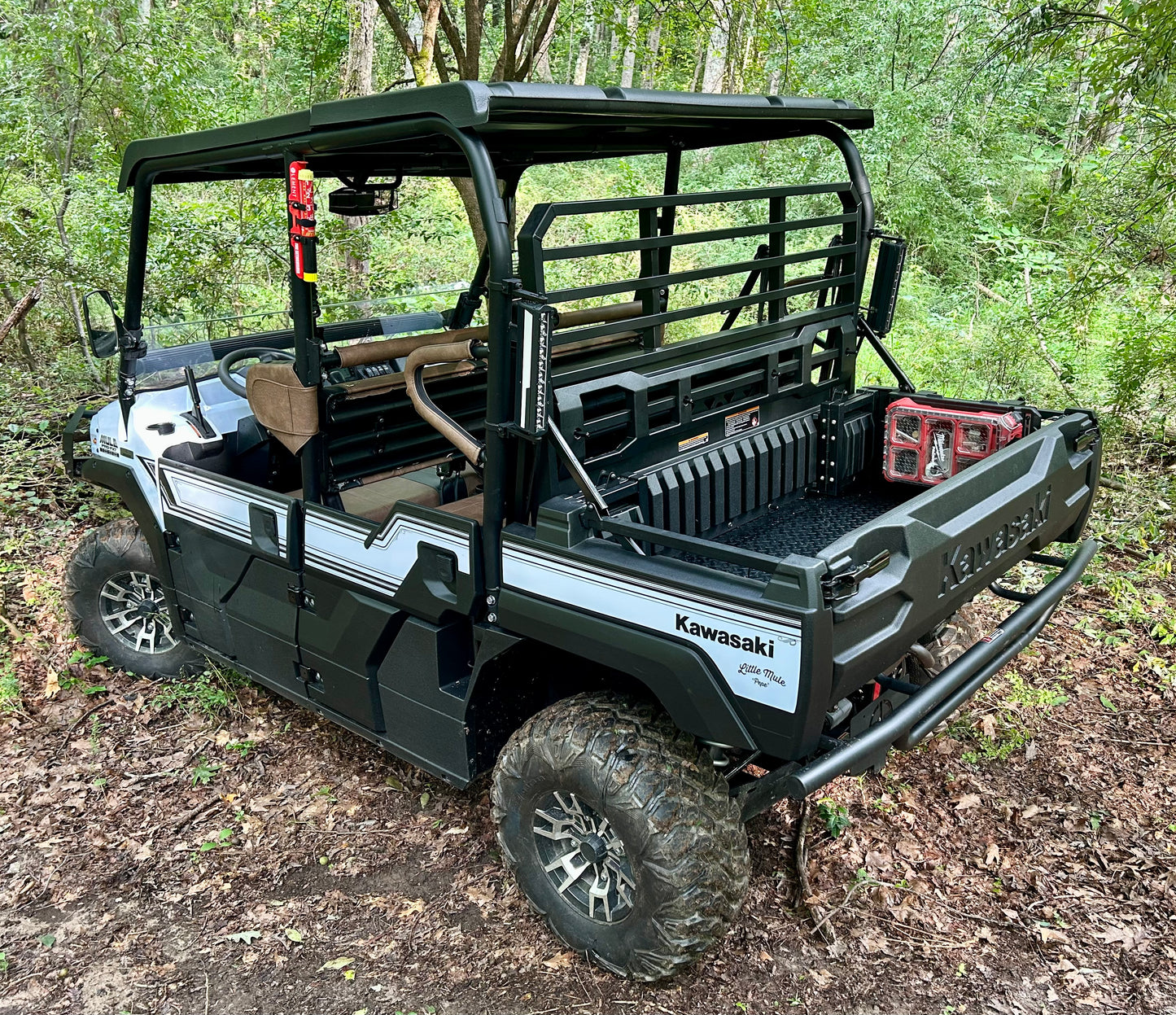 Kawasaki Mule Pro Bed Mount for Small Milwaukee PackOut Plate