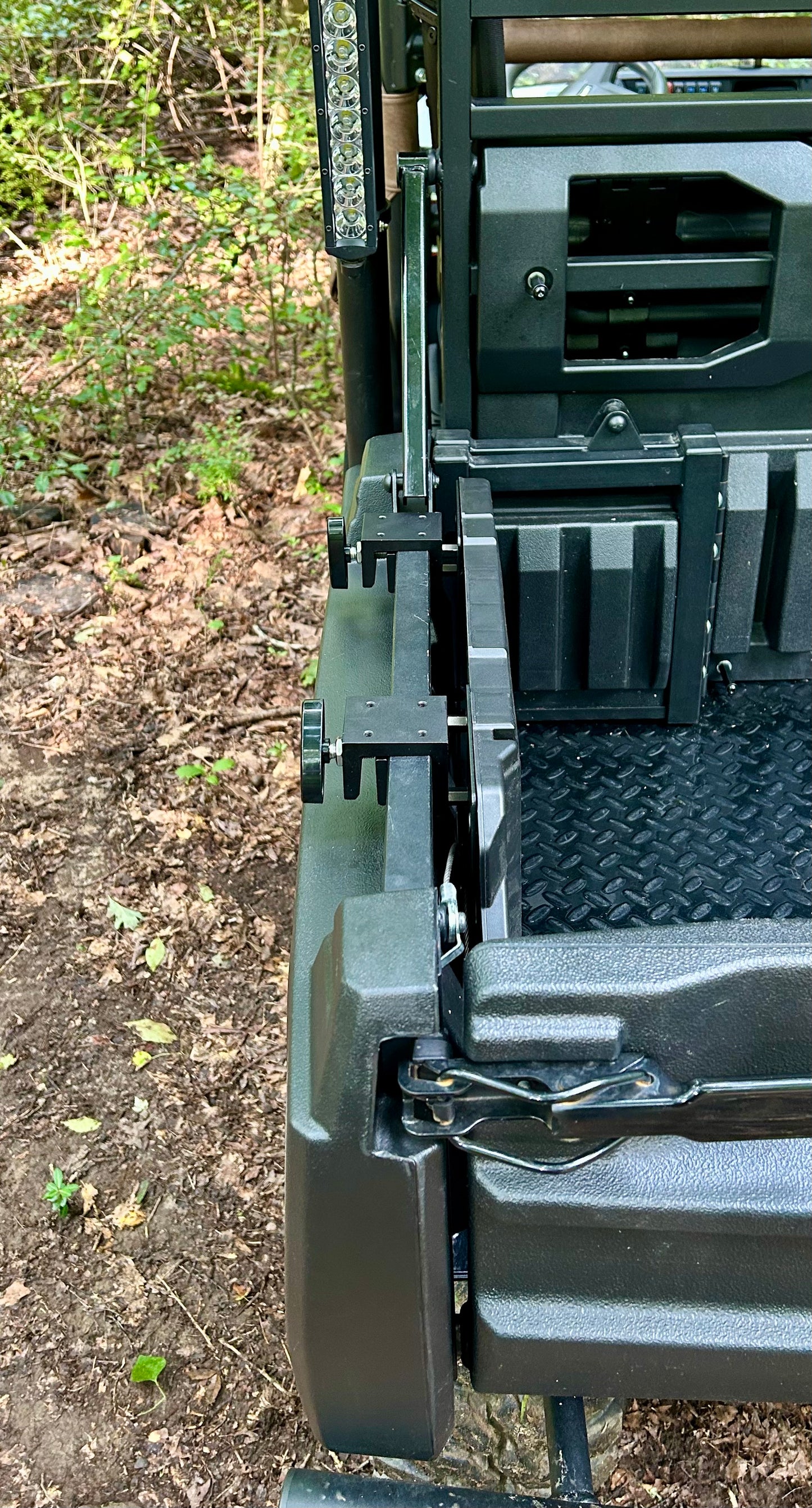 Kawasaki Mule Pro Bed Mount for Small Milwaukee PackOut Plate