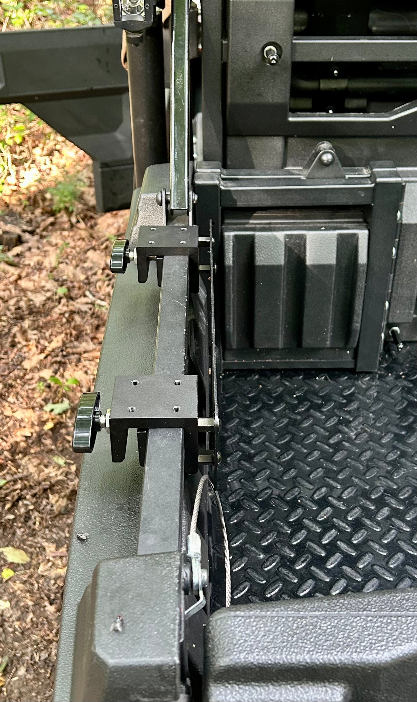 Kawasaki Mule Pro Bed Mount for 1 Gallon RotoPax