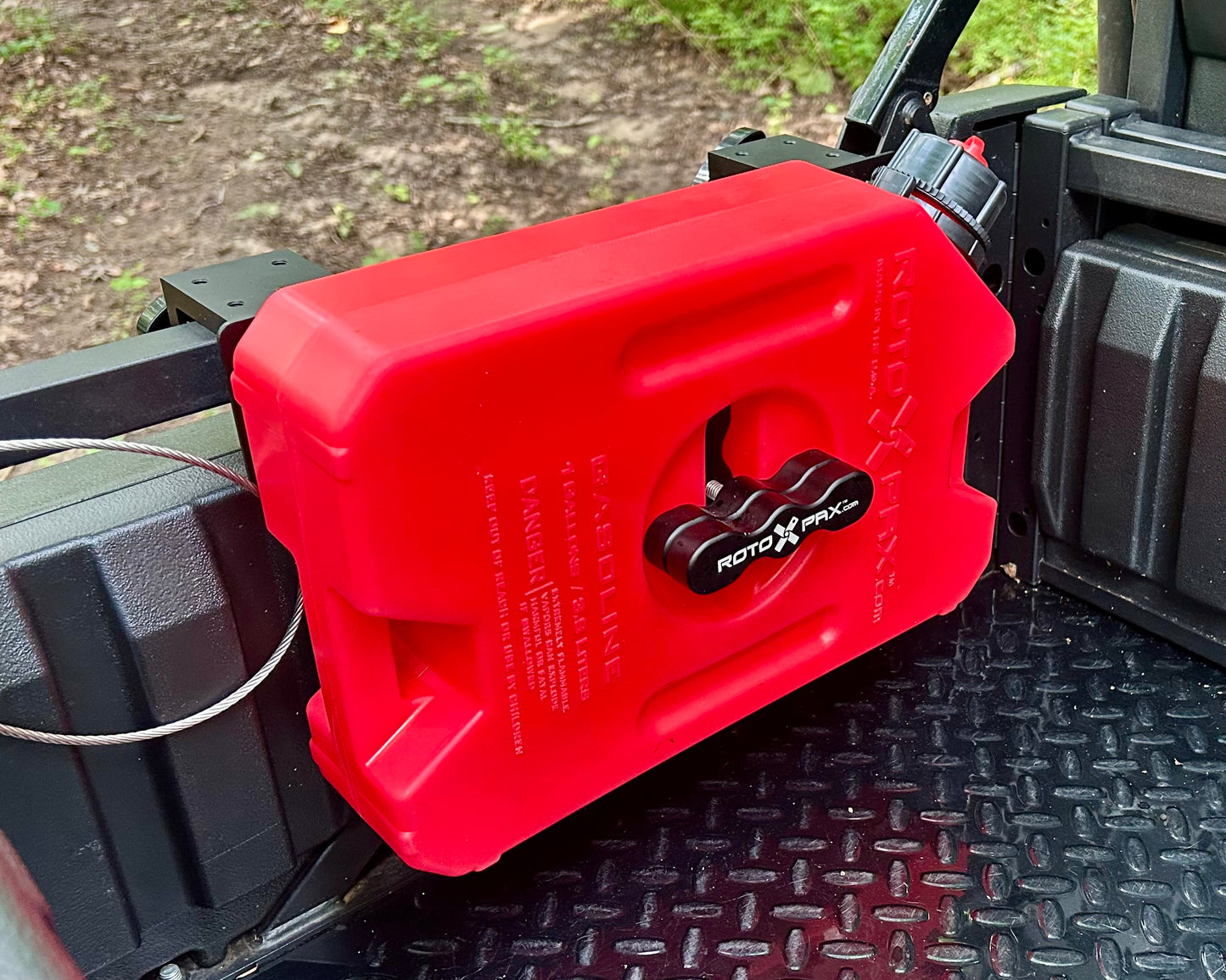 Kawasaki Mule Pro Bed Mount for 1 Gallon RotoPax