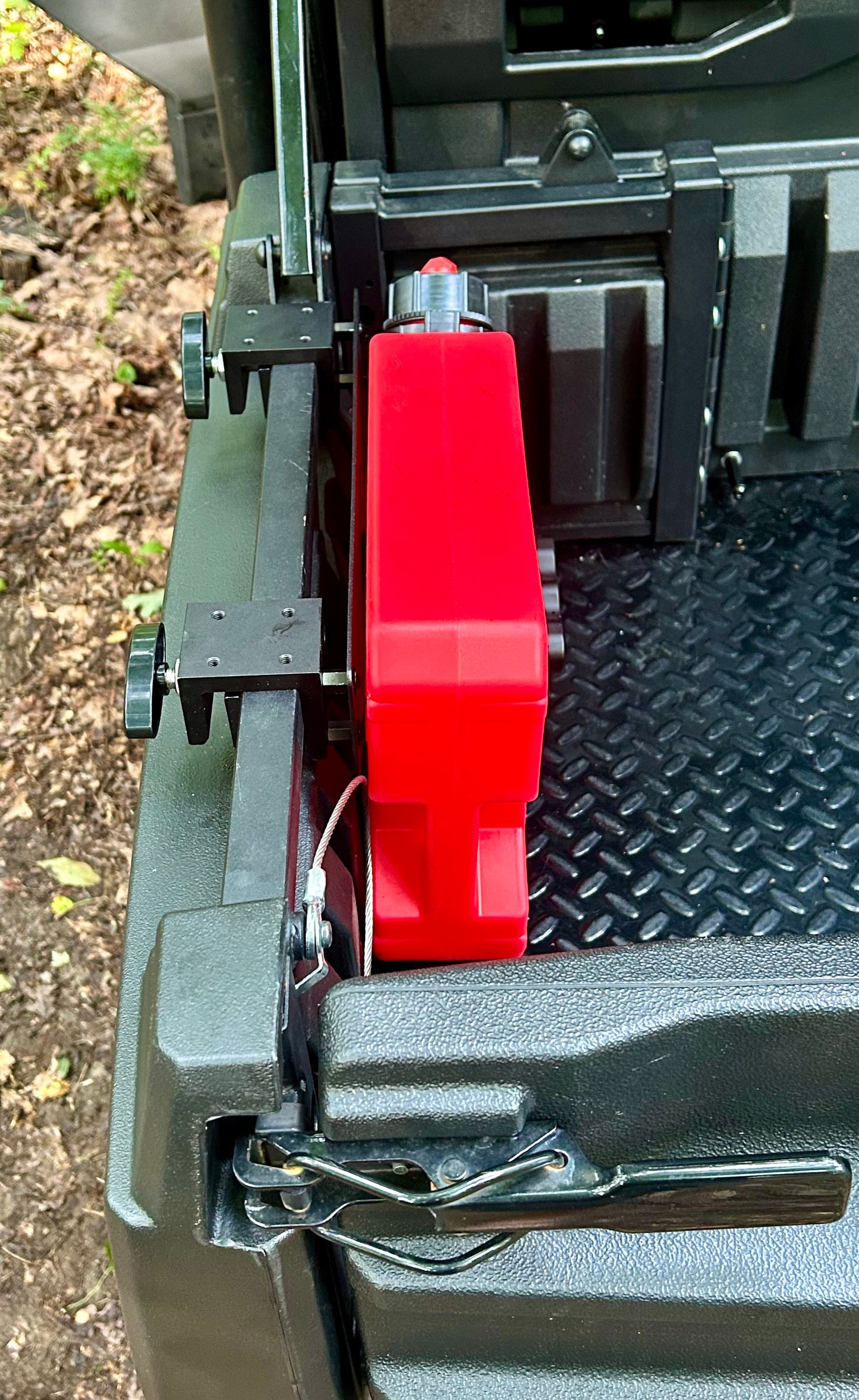 Kawasaki Mule Pro Bed Mount for 1 Gallon RotoPax