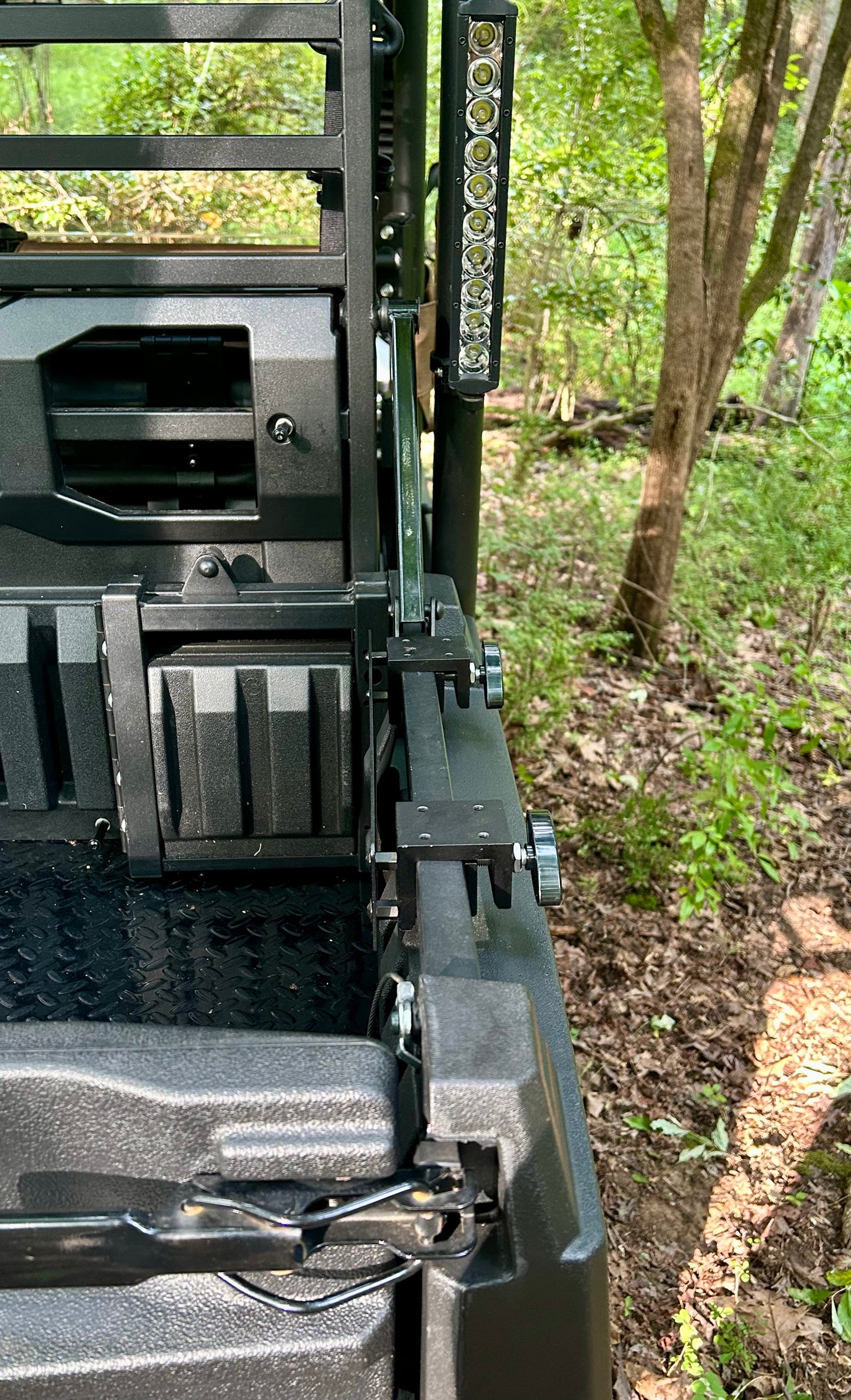 Kawasaki Mule Pro Bed Mount for 2 Gallon RotoPax - Passenger Side