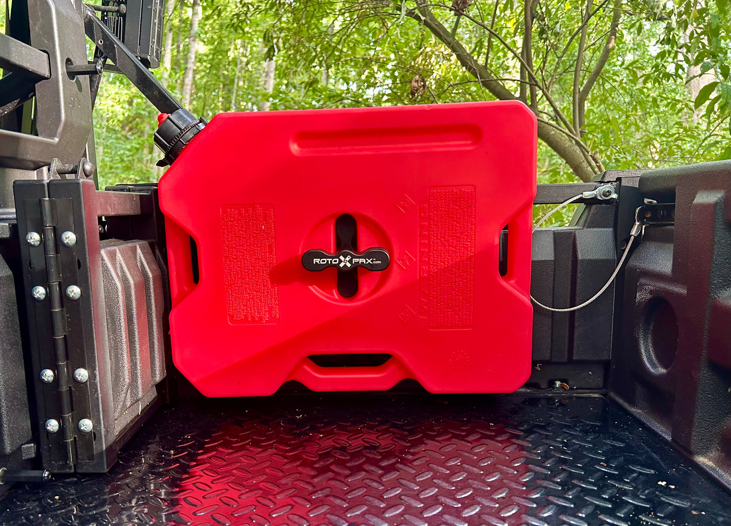 Kawasaki Mule Pro Bed Mount for 2 Gallon RotoPax - Passenger Side