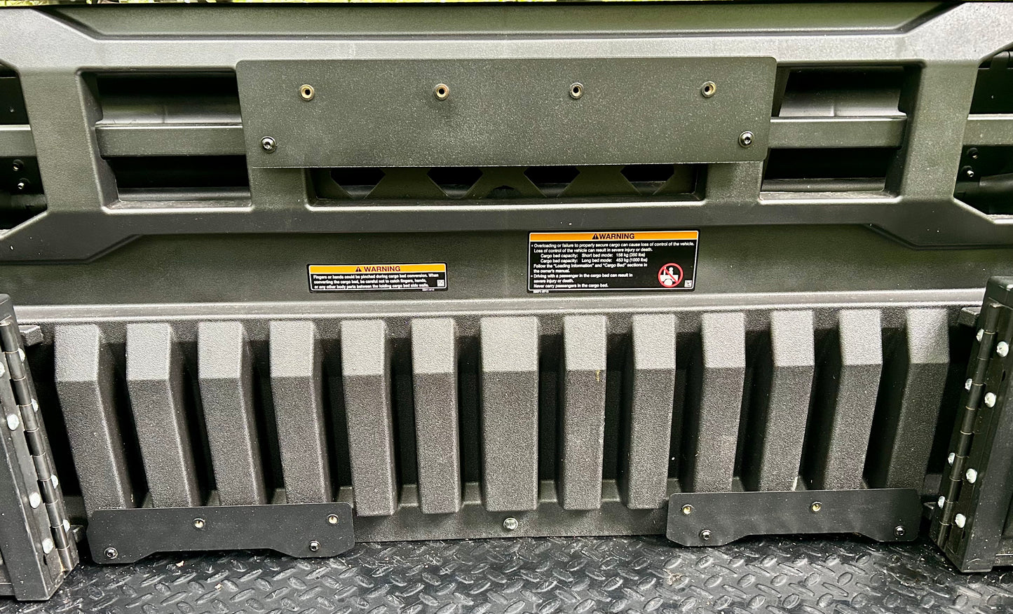 Kawasaki Mule Headache Rack Mount for Large Milwaukee PackOut Plate