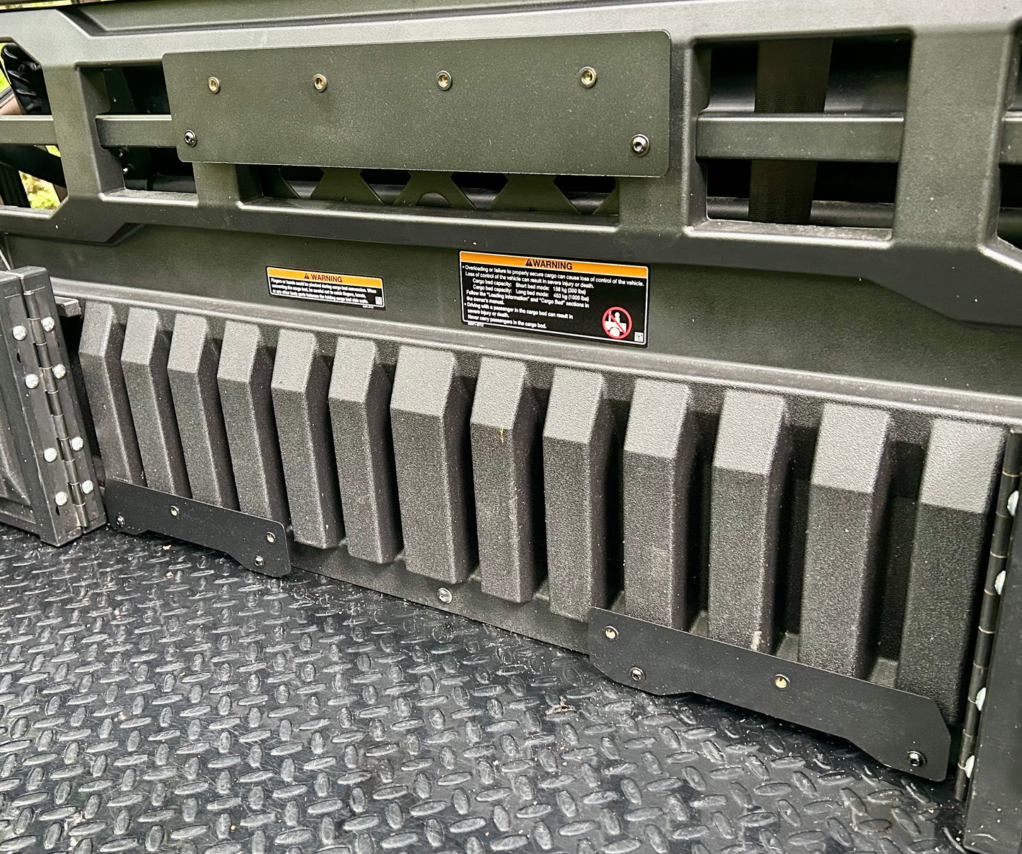 Kawasaki Mule Headache Rack Mount for Large Milwaukee PackOut Plate