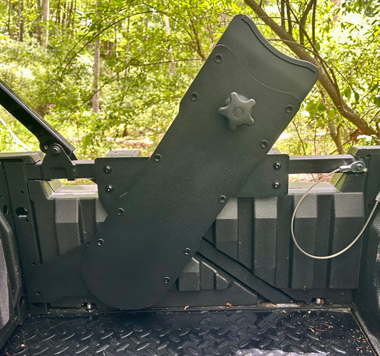 Kawasaki Mule FXT Side Rail Chainsaw Mount - Passenger’s Side