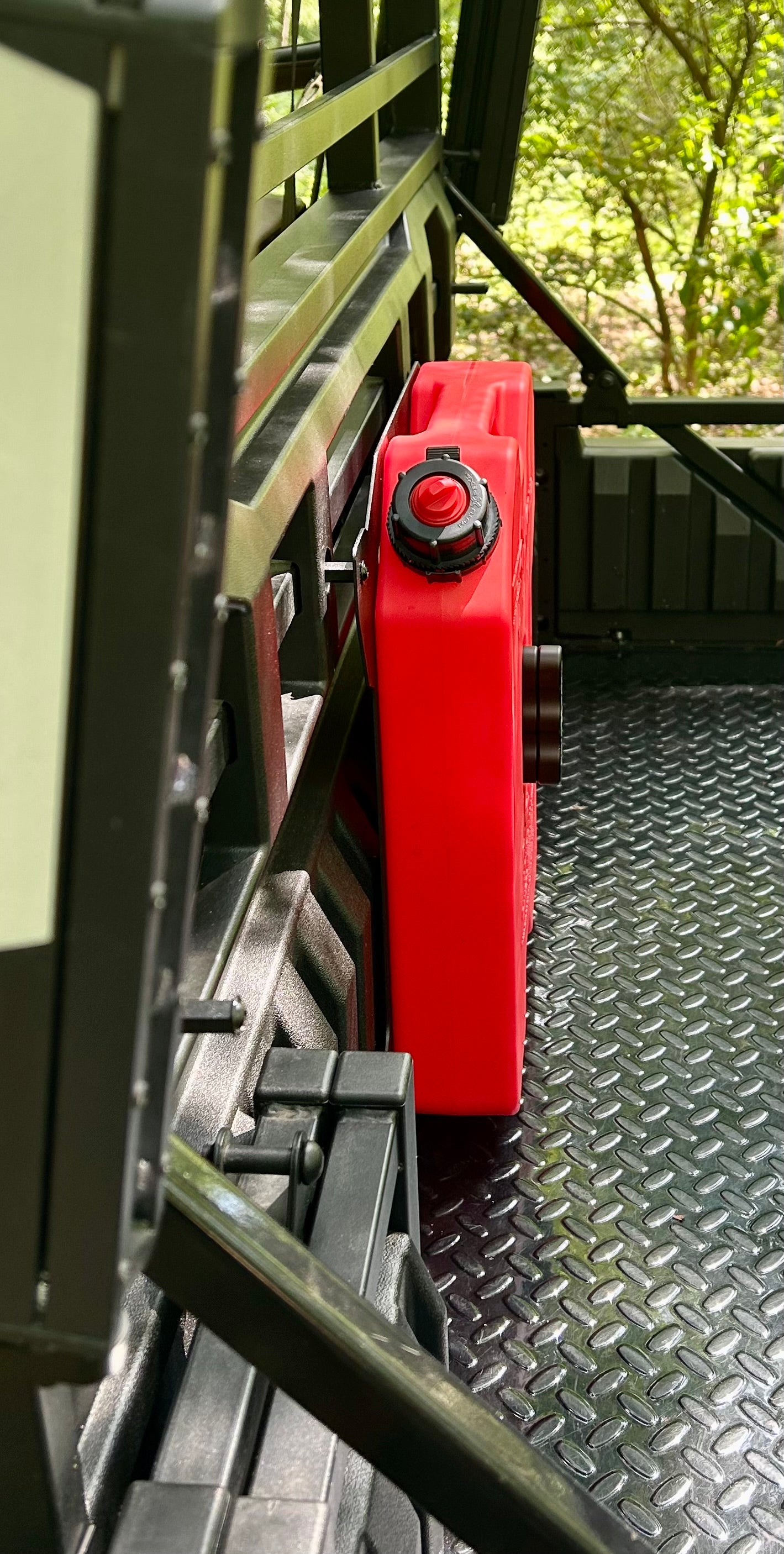 Kawasaki Mule Headache Rack Mount for 2 Gallon RotoPax