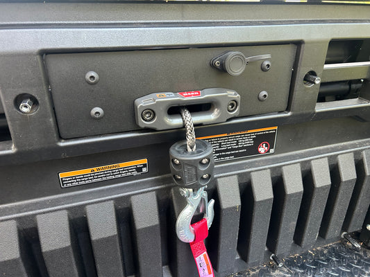 Kawasaki Mule Pro FXT Rear Winch Mount for Warn Vantage 2000